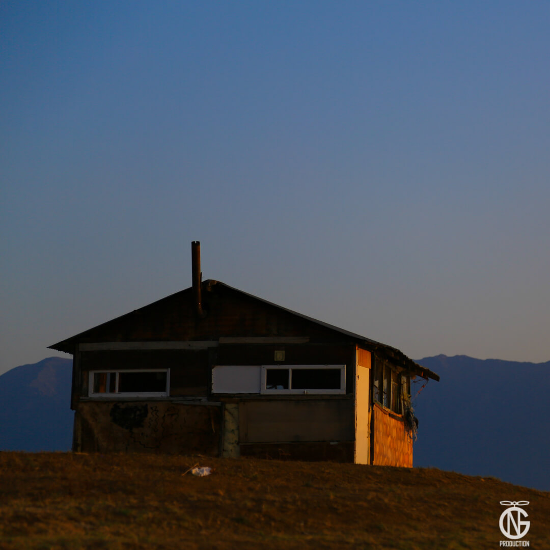 Sunset photograph of the Fisherman’s Hut at Lake Kerkini, Greece by GN Production