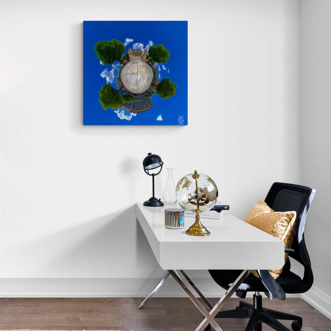 Modern office with 360° cityscape canvas — Akadimias Street, Athens